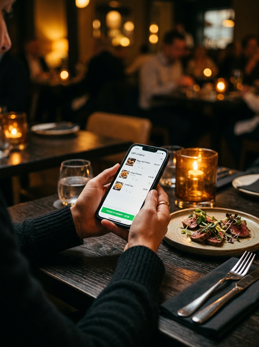 Direct table ordering flow